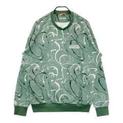 サイズ：XL BEAMS GOLF ビームスゴルフ  スウェットトレーナー 総柄 グリーン系 [240101421107] ゴルフウェア メンズ ストスト