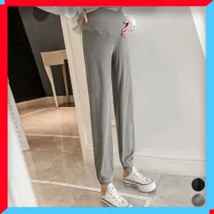 新品 レディース マタニティパンツ 薄手 プリーツ 夏用 イージーパンツ 部屋着 リラックス 春秋 【送料無料】