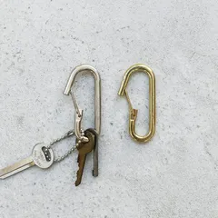 【新品】【1点販売】CANDY DESIGN&WORKS[キャンディデザイン&ワークス] Raff(カラビナキーホルダー) [キーリング キーホルダー カラビナ ベルトフック シンプル]