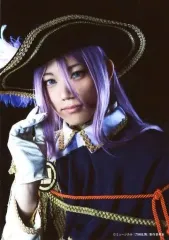 【中古】生写真(男性) 高橋健介(蜂須賀虎徹)/バストアップ・衣装黒.白・右手上げ・キャラクターショット/2部衣裳/ミュージカル『刀剣乱舞』～幕末天狼傳～