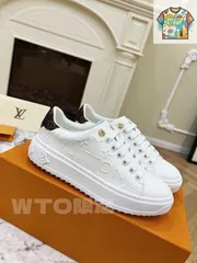Louis Vuitton ホワイトのロートップ｜本日限定特価｜新品未使用-WTO店名をご確認ください