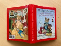 ★クリスマス★ マイケル・ヘイグ 「Michael Hague's Little Treasury of Christmas Carols」 うさぎ テディベア TEDDY BEAR　クリスマスプレゼント