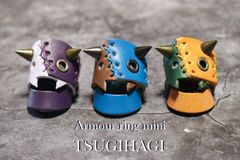 本革アーマーリングミニTSUGIHAGI   (3 colors)  NiLco≒de