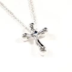 2025年最新】ティファニー ミニクロス ネックレス シルバーの人気