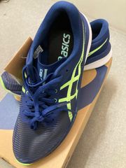 asics Magic Speed 3 ネイビー/ライム25センチ asics Magic Speed 3 ネイビー/ライム25センチ - メルカリ