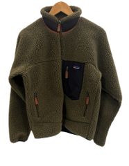 パタゴニア PATAGONIA Classic Retro-X JACKET クラシックレトロX ボアフリースジャケット STY23056FA19 XS ジャケット カーキ SSサイズ 101MT-4250