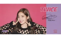 【中古】ポストカード ダヒョン(TWICE) 大判ポストカード 「CD One More Time」 発売記念タワーレコード渋谷店限定特典