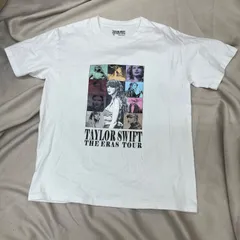 TAYLOR SWIFT 半袖　Tシャツ　L エジプト製　THE ERAS TOUR 2023年　白　ホワイト　メンズ