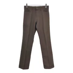 90年代 USA製 Wrangler ラングラー ランチャードレスジーンズ ブラウン(メンズ W32 L30相当)中古 古着 V4595