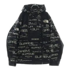 SUPREME (シュプリーム) 21AW ×THE NORTH FACE ザ ノースフェイス スティープ テック アポジー ロゴプリント 刺繍 マルチポケット フーデッド アノラックパーカー  NP52102I