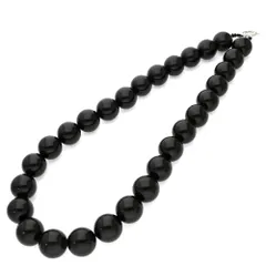 オニキス ネックレス 60cm パワーストーン 天然石 メンズ レディース アクセサリー メンズネックレス