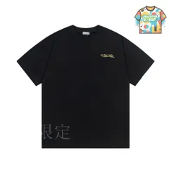 【今日WTO】DIOR CD 十字刺繍ブラック T シャツ-VL82