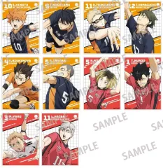 【中古】キャラカード 全10種セット 「ハイキュー!! トレーディングアクリルカード」