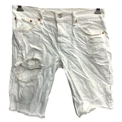 Levi's 511 デニムショートパンツ W30 リーバイス ホワイト コットン メキシコ製 古着卸 アメリカ仕入 2502-1046