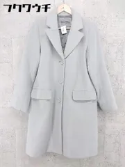 ■ one after another NICE CLAUP チェスター コート サイズM グレー系 レディース 【中古】 【1002802456862】