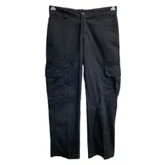 Dickies ワークパンツ W31 ディッキーズ カーゴパンツ ブラック 古着卸 アメリカ仕入 2503-637