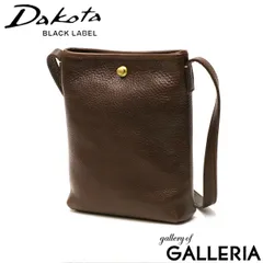 ダコタブラックレーベル ショルダーバッグ メンズ レディース ブランド Dakota BLACK LABEL バッグ レザー タテ型 本革 イオ 1623200 チョコのサムネイル