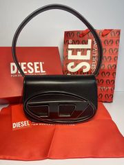 DIESELディーゼル 1DR キャンバス ショルダーバッグ ハンドバッグ ボディバッグ ホワイト ディーゼル 1DR ミニショルダーバッグ