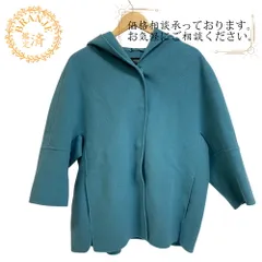 【５％OFF フォロワークーポン！！】MAX MARA マックスマーラ WEEKEND RAPACE フードショートコート その他アウター ブルー レディース おすすめ 人気