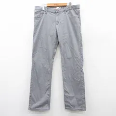W38/古着 リーバイス Levis 511 パンツ メンズ グレー 25aug08 中古 ボトムス ロング