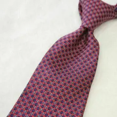 【Pierre Cardin】ブランドネクタイ★赤紺★チェック★小物