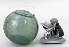 【中古】トレーディングフィギュア モノクロカラー 「From TV animation ONE PIECE ワンピの実 ～25周年メモリアルver.～」 ガシャポンバンダイオフィシャルショップオンライン店限定