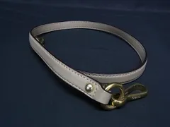 ■極美品■ COACH コーチ レザー バッグ用 ショルダーストラップ ショルダーベルト 肩掛け レディース ベージュ系 BL8327