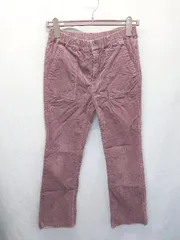 ◇ ⊇ CIAOPANIC TYPY チャオパニックティピー コーデュロイ フレア パンツ サイズS ピンク系 レディース E  【1506110006400】