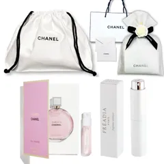 新品 【国内正規品・セット品】シャネル CHANEL EDP オードゥパルファム ミニ 香水 ポーチ 巾着袋 アトマイザー ギフト お返し 誕生日 プレゼント クリスマス ホワイトデー (オータンドゥル)