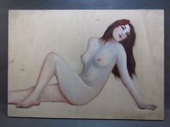 油絵 「 裸婦 」　M15キャンバス