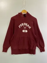 【現状渡し品】Champion チャンピオン 70S 青単色タグ 3段 カプセルプリント REVERSE WEAVE FORDHAM HOODIE リバースウィーブ フーディ メンズ トップス パーカー 【146-250922-em-30-min】
