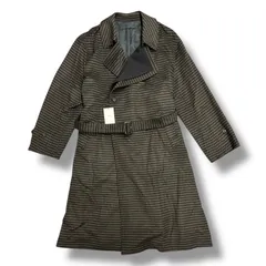 参考上代173800円 未使用品 stein DOUBLE LAPELED DOUBLE BREASTED COAT ダブルラペルダブルブレステッドコート シュタイン ST.603 ギンガムチェック×ブラック M  92915A5のサムネイル