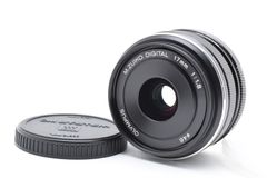 ★超極上★ オリンパス OLYMPUS M.ZUIKO DIGITAL 17mm F1.8 ブラック 《レンズリアキャップ付き！》★完動品★ #02P92A509181