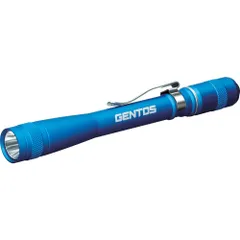 GENTOS(ジェントス) 懐中電灯 小型 LED ペンライト 単4形電池式 100ルーメン AP-100BL レッド ハンディライト フラッシュライト [ブルー] [AP-100BL]