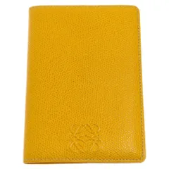 LOEWE (ロエベ) レザー 手帳カバー イエローのサムネイル