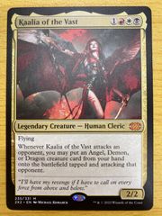 mtg 巨大なるカーリア ボーダーレス FOIL 英語 mh3 edh - メルカリ