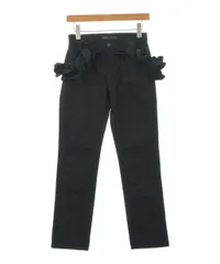 シモーネロシャ　Simone Rocha ベルテッド　ハイウウェストパンツ　黒 シモーネロシャSimone Rocha ベルテッドハイウウェストパンツ黒