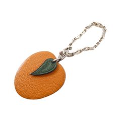 エルメス アプリコット フルーツ ポルト クレ キーホルダー