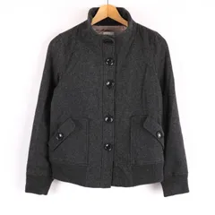 ページボーイ ブルゾン ウールジャケット アウター レディース Mサイズ グレー系 PAGEBOY 【中古】