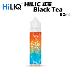 HiLIQ / 紅茶 60ml Black Tea ハイリク リキッド 電子タバコ VAPE ベイプ ボトル 大容量 ニコチン0mg ニコチンゼロ 清涼剤 本体 禁煙 減煙  水蒸気 ベイプ