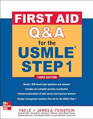 First Aid Q&A for the USMLE Step 1， Third Edition (First Aid USMLE)