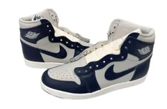 ジョーダン JORDAN NIKE AIR JORDAN 1 HIGH 85 GEORGETOWN ナイキ エア ジョーダン ワン  ハイ カレッジ ネイビー ジョージタウン BQ4422-400 ネイビー 27cm 101-shoes1525