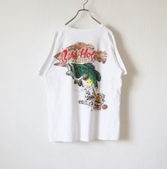 90's BASS fishing T-shirt made in USA