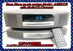 【特別セール中!!】Bose Wave music system Model：AWRCCB with Multi-CD Changer チタニウムシルバー