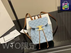 【今日特価】Celine セリーヌ ミニ ダブルショルダーバッグ 牛皮（18×21cm）