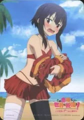 【中古】マウスパッド めぐみん 描き下ろしマウスパッド 「PS4/PSVitaソフト この素晴らしい世界に祝福を! -この欲深いゲームに審判を!-」 ゲオ購入特典