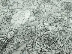 小紋　薔薇　薔薇尽くし　リーフ地紋　パープル　着物　092w d Cotton Lurex Stripe Flower Print Blouse | Pasand by ne