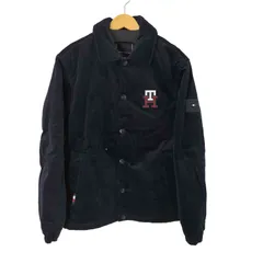 トミーヒルフィガー TOMMY HILFIGER コーデュロイコーチジャケット メンズ  S