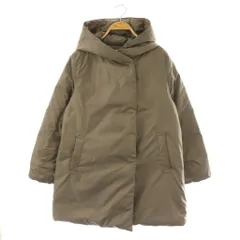ナチュラルビューティーベーシック NATURAL BEAUTY BASIC GreenDownミディアムダウン コート ミドル M グレー /AT ■OSのサムネイル