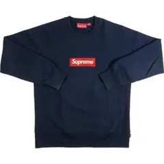 2024年最新】supreme box logo crewneck navyの人気アイテム - メルカリ